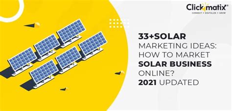 how to market solar products.